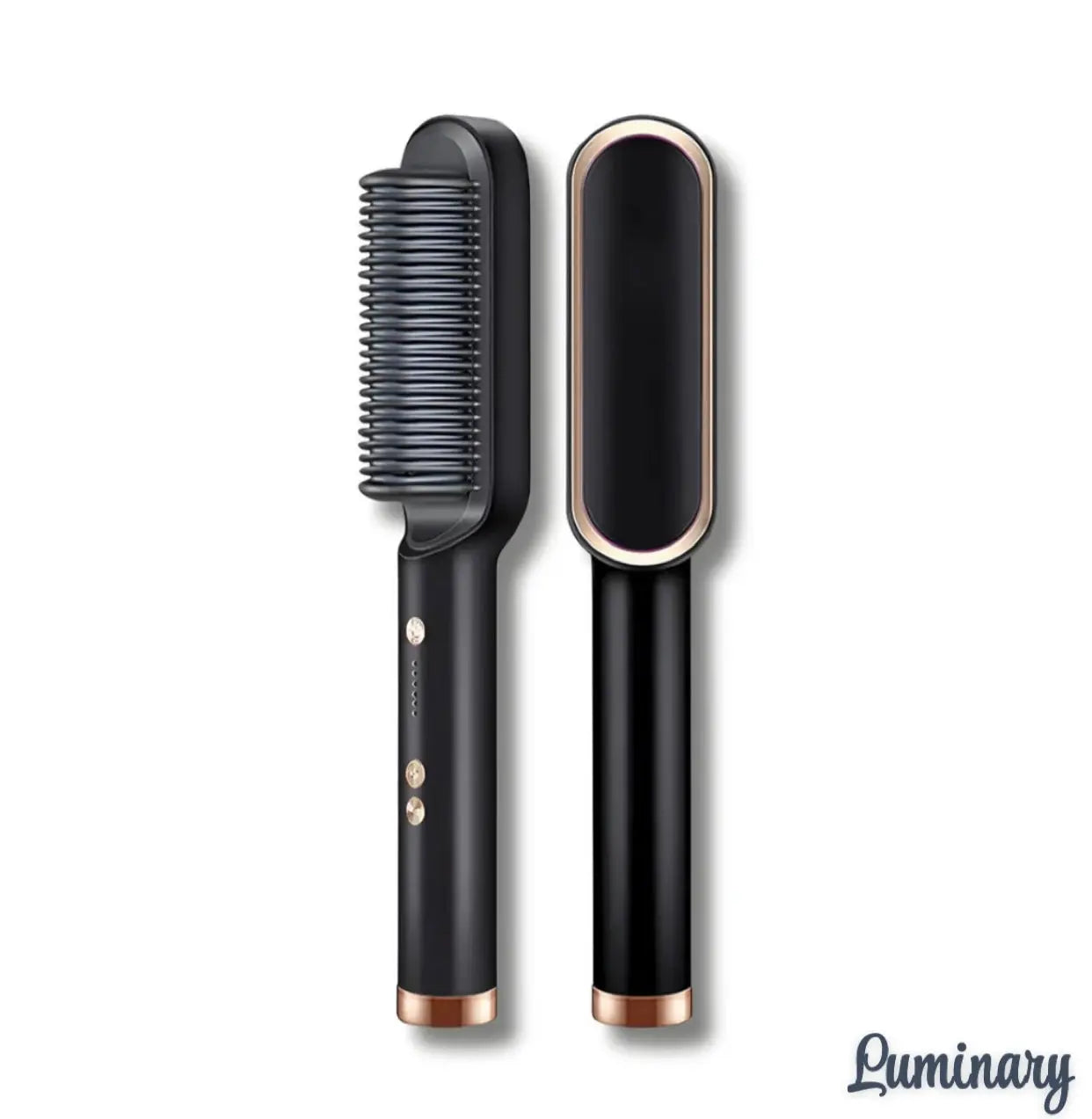 LissAura™ : Brosse lissante et Chauffante - Luminary Beaute