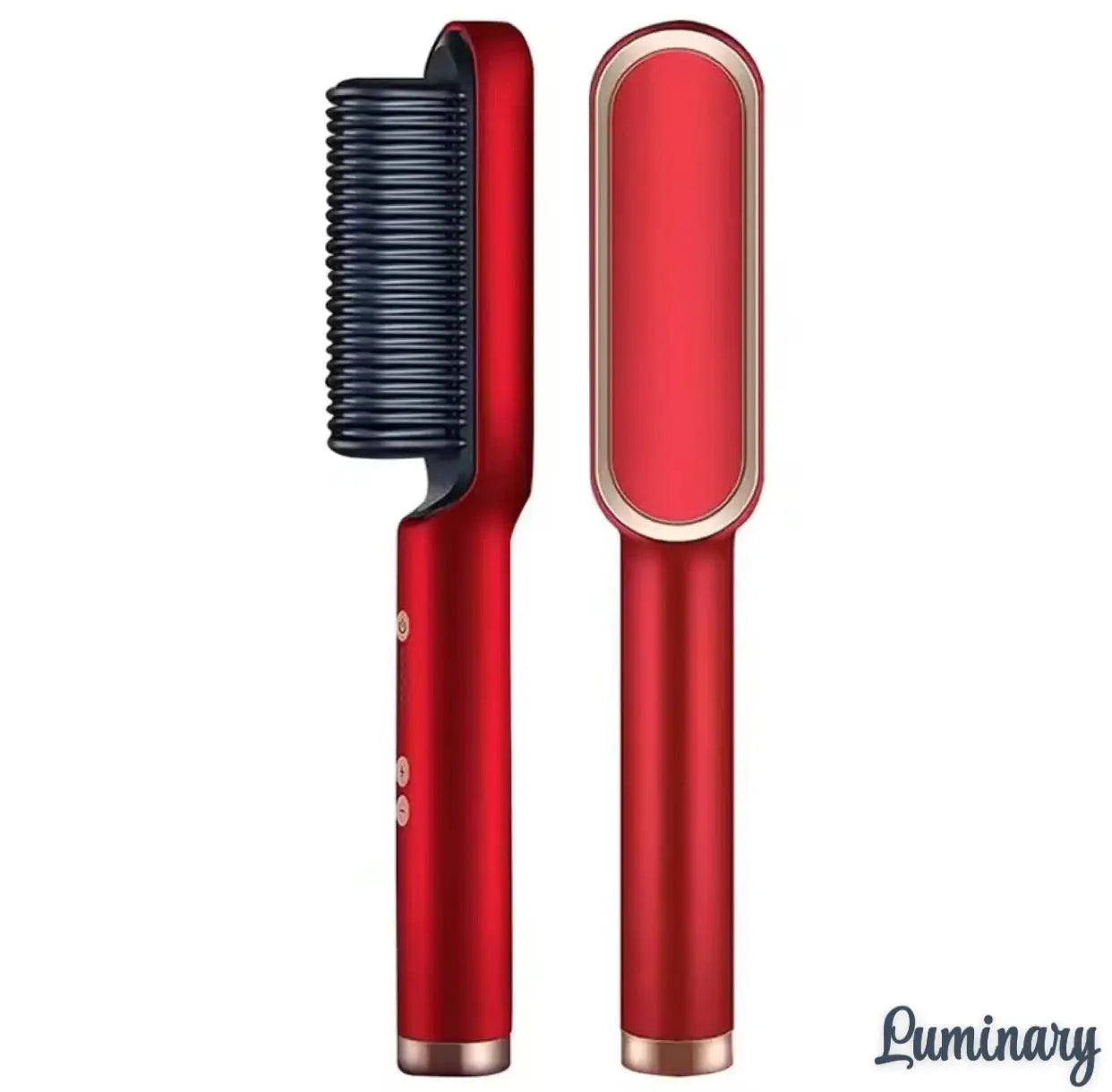 LissAura™ : Brosse lissante et Chauffante - Luminary Beaute