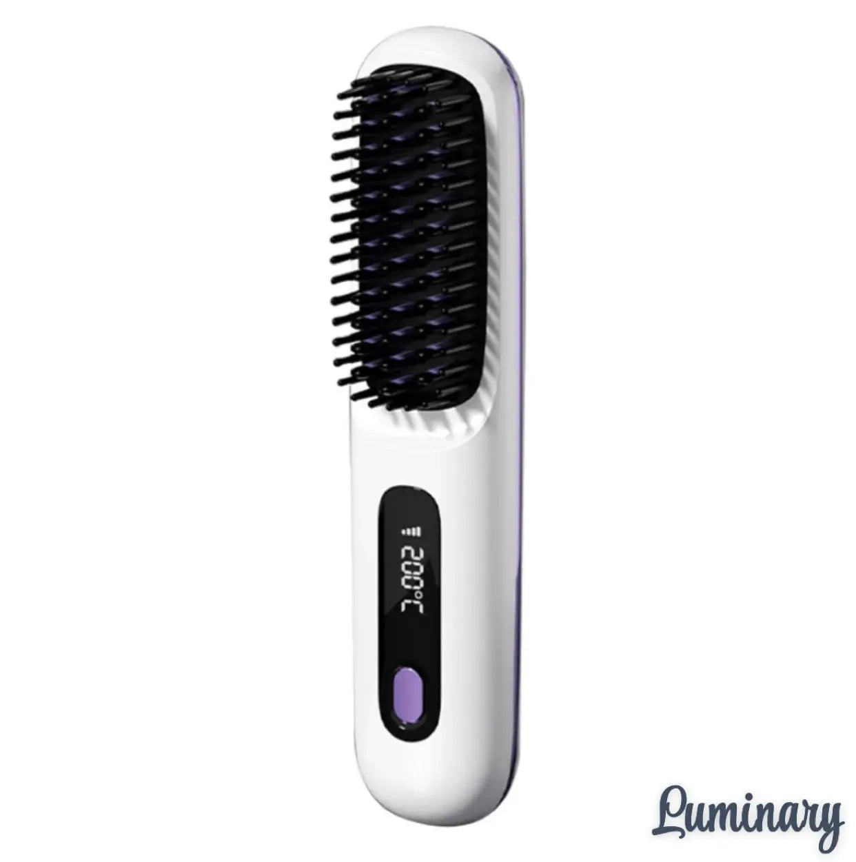 ThermiLiss™ : Brosse Lissante et Chauffante Professionnelle en Céramique | Lisseur & Brosse 2-en-1 - Luminary Beaute