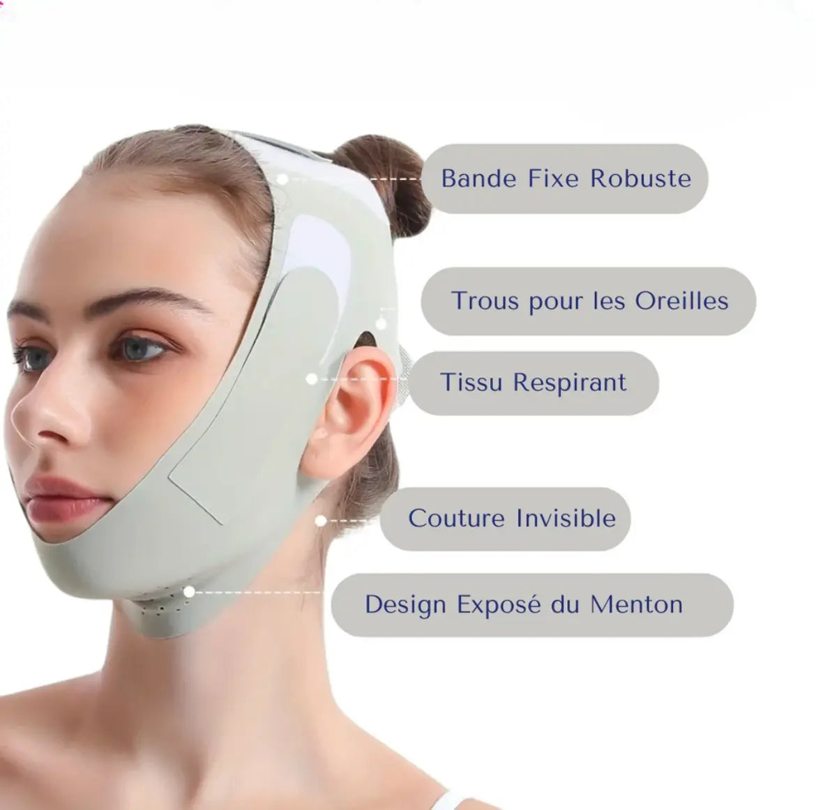 SlimLift™ : Masque Lifting Visage Remodelant et Réducteur de Double Menton Luminary - Luminary Beaute