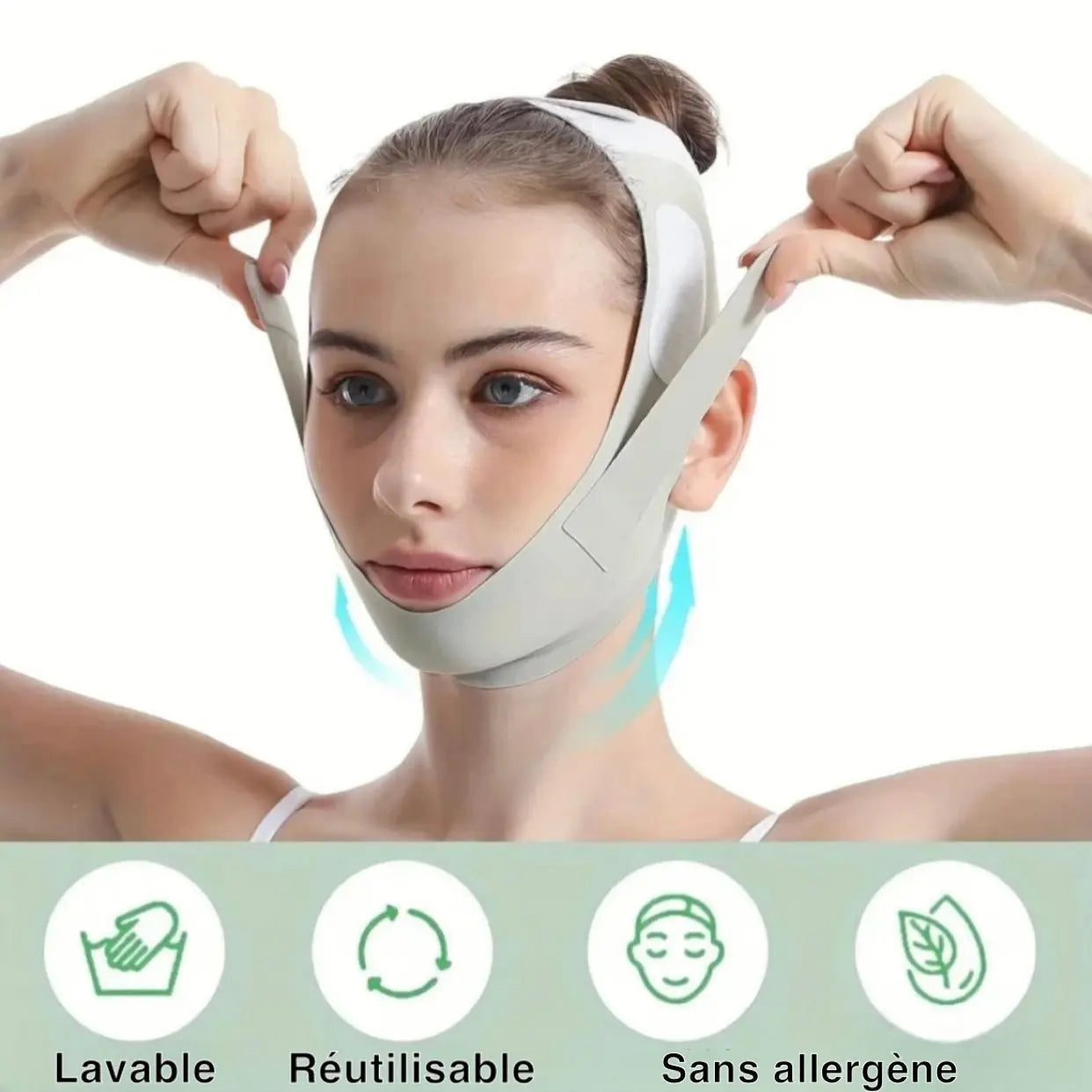 SlimLift™ : Masque Lifting Visage Remodelant et Réducteur de Double Menton Luminary - Luminary Beaute