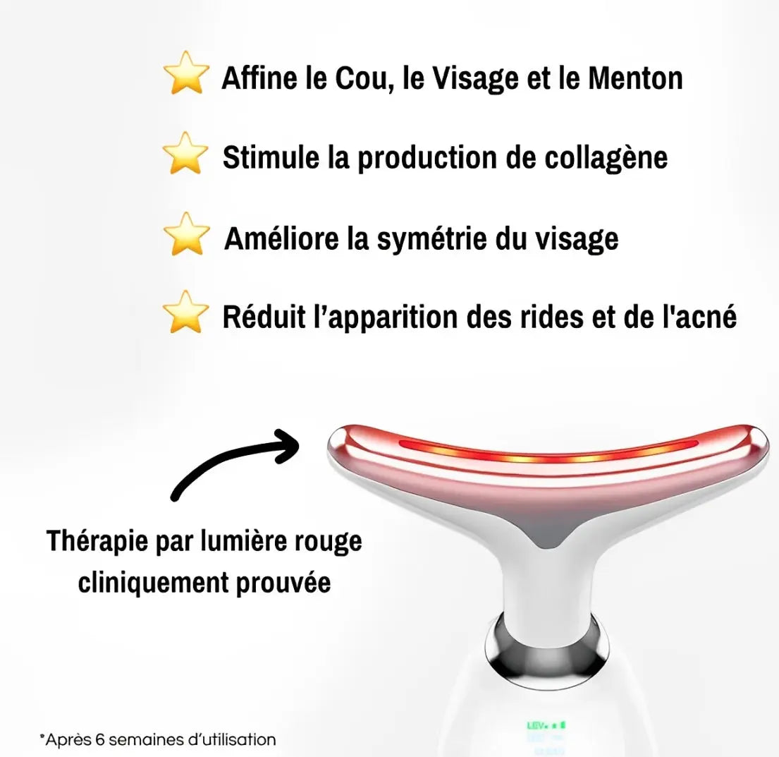 Lifter Pro™ du cou et du visage à micro-courant Luminary - Luminary Beaute